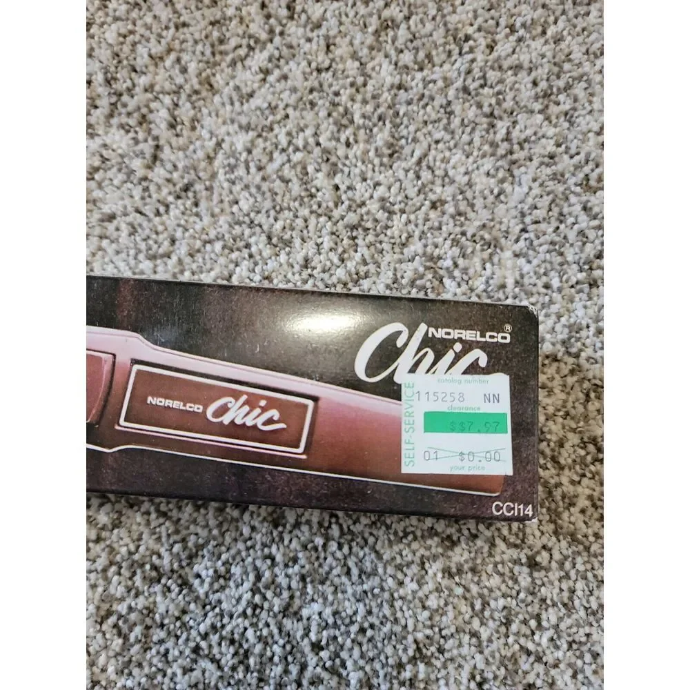 NEW NORELCO Chic CCI14 Curling wand with mist VINTAGE‎ 1982